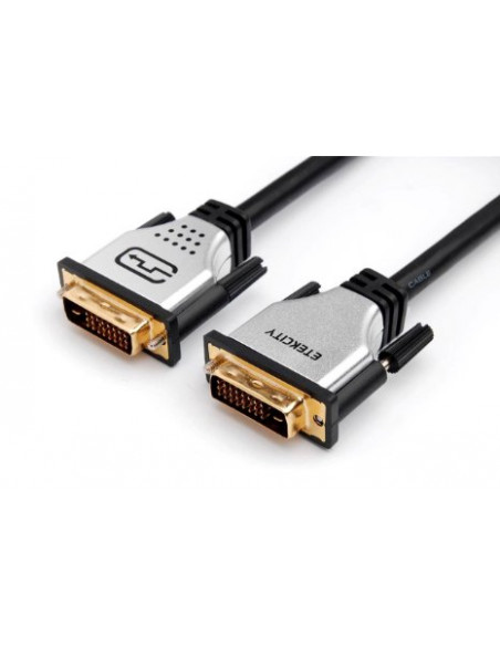 CABLE VIDEO SUPER DVI-D DUAL LINK MACHO-MACHO 10M