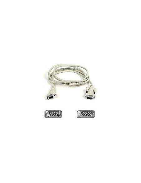 CABLE VGA  DB15 MACHO-MACHO 5M BLANCO