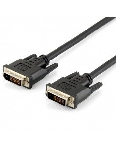 CABLE VIDEO DVI-D DUAL LINK MACHO-MACHO 1 5M NEGRO