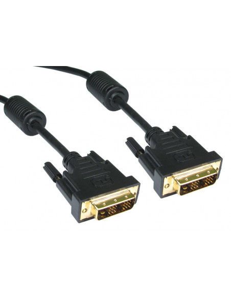 CABLE VIDEO DVI-D SINGLE LINK MACHO-MACHO 3M