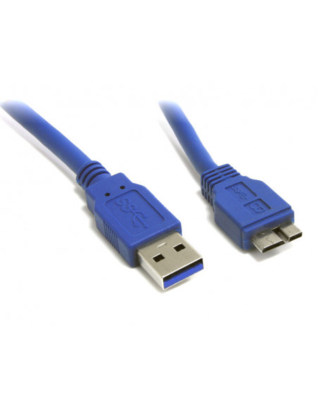 CABLE USB 3 0 A/MACHO - MICRO USB/B MACHO 1 5M