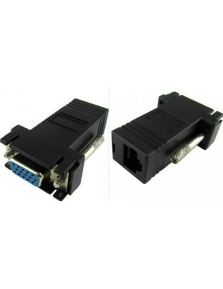 ADAPTADOR RJ45 HEMBRA / VGA HEMBRA