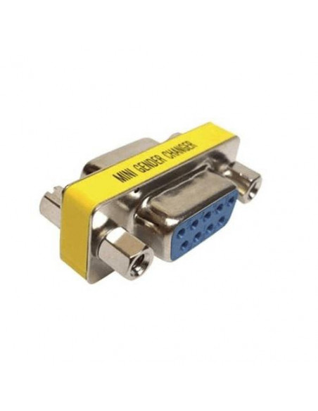 ADAPTADOR SERIE RS-232 HEMBRA-HEMBRA COMPACTO