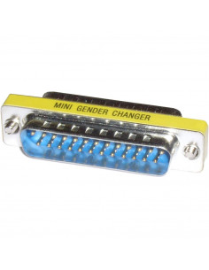 MINI ADAPTADOR SERIE/PARALELO  DB25-M/M 