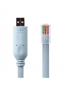 CABLE DE CONSOLA COMPATIBLE CISCO RJ45 A USB FTDI