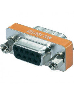 ADAPTADOR NULLMODEM HEMBRA-HEMBRA COMPACTO