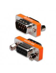 ADAPTADOR NULLMODEM MACHO-HEMBRA COMPACTO
