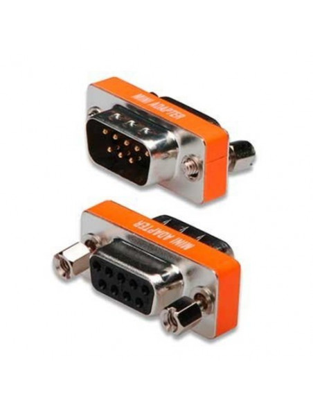ADAPTADOR NULLMODEM MACHO-HEMBRA COMPACTO