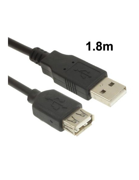 CABLE ALARGADOR USB2 0 1 8 METROS AISENS
