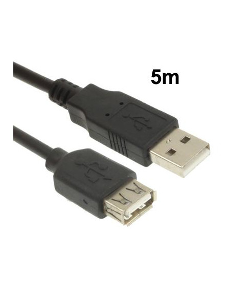 CABLE ALARGADOR USB2 0 5 0 METROS PASIVO SATYCON