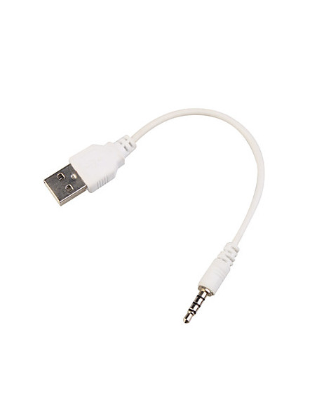 CABLE USB A JACK 2 5   0 15 METROS  BLANCO