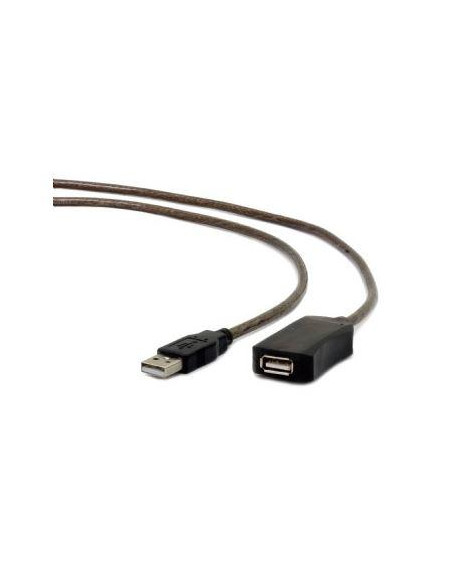 CABLE ALARGADOR DE USB 2 0 ACTIVO 5M NEGRO