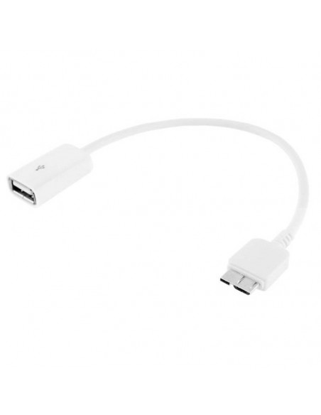 CABLE USB AH HEMBRA A MICRO USB 3 0 OTG BLANCO