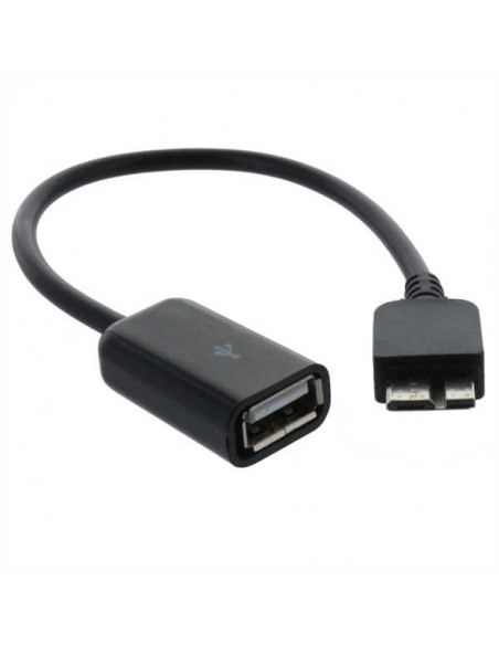 CABLE USB AH HEMBRA A MICRO USB 3 0 OTG NEGRO