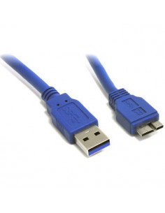 CABLE USB 3 0 A/MACHO - MICRO USB/B MACHO 1M