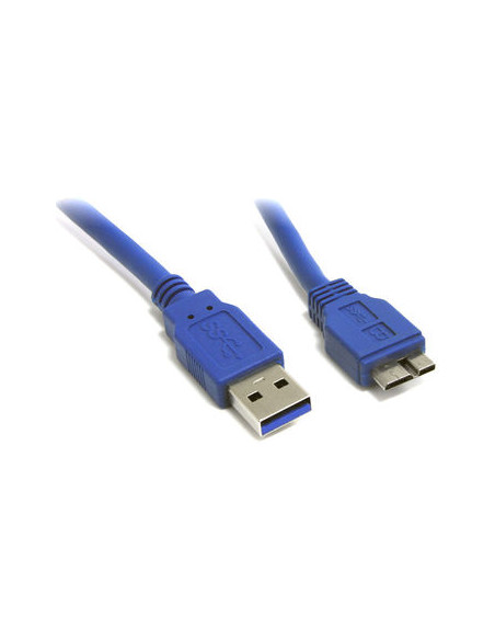 CABLE USB 3 0 A/MACHO - MICRO USB/B MACHO 1M