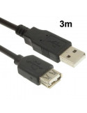 CABLE ALARGADOR USB2.0 NANOCABLE 3M