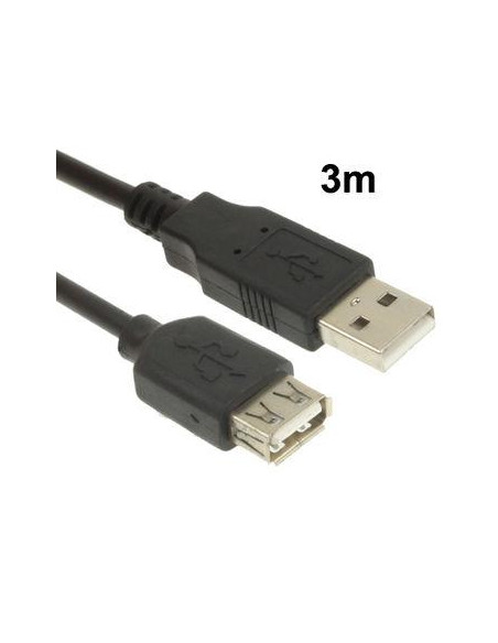 CABLE ALARGADOR USB2 0 3 METROS NANOCABLE