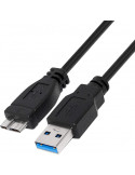 CABLE USB 3.0 A/MACHO - MICRO USB/B MACHO 1,2 M