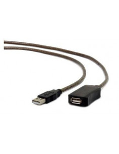 CABLE ALARGADOR DE USB 2 0 ACTIVO 0 7M NEGRO