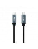 CABLE USB-C 3.2 GEN2X2 20GB 4K/60HZ 5A 100W 1M