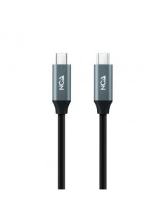 CABLE USB-C 3 2 GEN2X2 20GB 4K/60HZ 5A 100W 1M