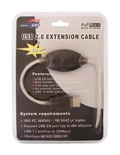 CABLE EXTENSOR USB 2 0 5M
