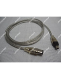 CABLE FIREWIRE IEE1394 6M/4M 0.75 METROS SATYCON