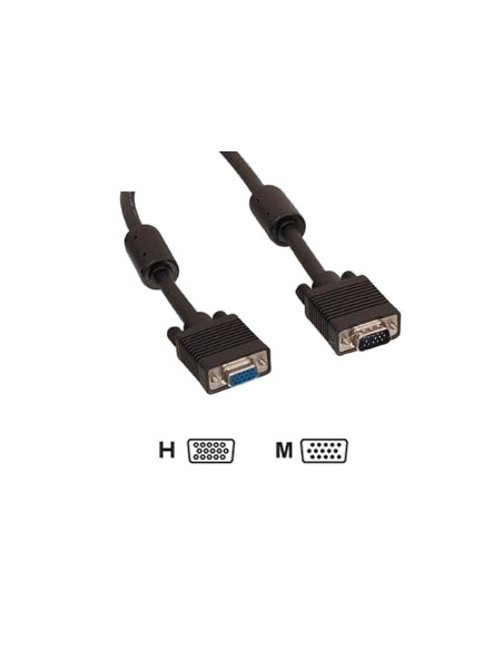 CABLE ALARGADOR VGA  DB15 MACHO-HEMBRA 30M SATYCON