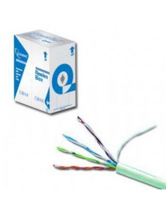 CABLE RED UTP 305M CAT5E GEMBIRD GRIS CCA RIGIDO