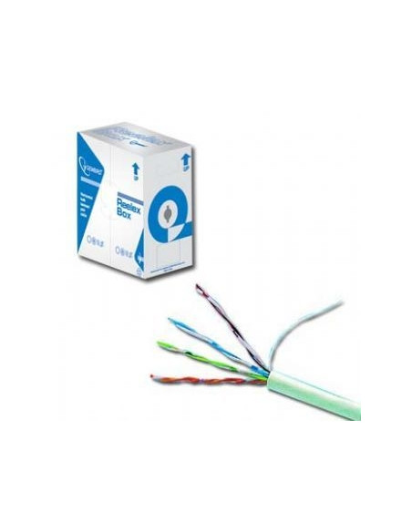 CABLE RED UTP 305M CAT5E GEMBIRD GRIS CCA RIGIDO