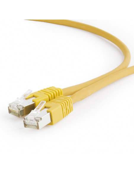 CABLE DE RED RJ45 FTP UTP LSZH CAT6 AMARILO 2M