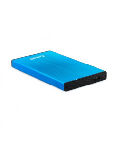 CAJA EXTERNA HDD 2 5  SATA USB3 0 AZUL TOOQ 2527BL