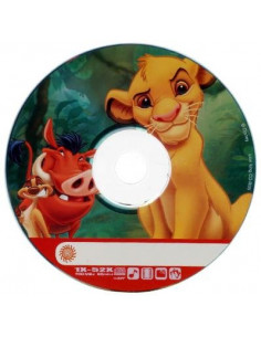 CD-R 52X VIRGEN DISNEY REY LEON 700MB TARRINA 10U