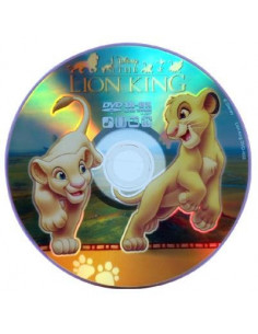 DVD-R 8X VIRGEN DISNEY REY LEON 4 7GB TARRINA 10U