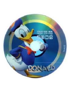 DVD-R 8X VIRGEN DISNEY DONALD 4 7GB TARRINA 10U