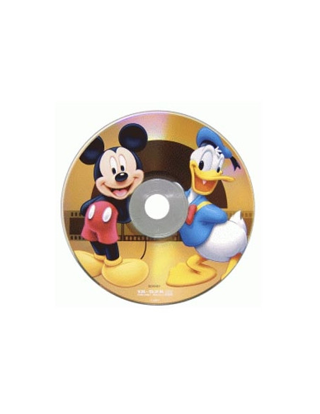 CD-R 52X VIRGEN DISNEY MICKEY Y DONALD TARRINA 10U