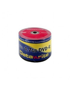 DVD-R 16X 4 7GB DATAWRITE BOBINA 50 UNIDADES