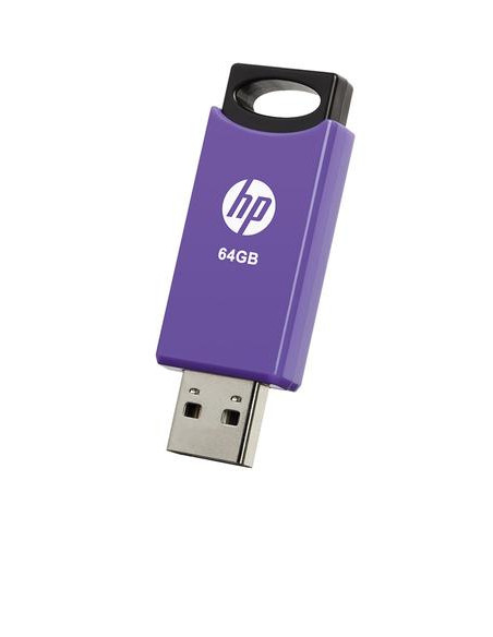 PENDRIVE HP USB 2 0 V212W 64GB MORADO
