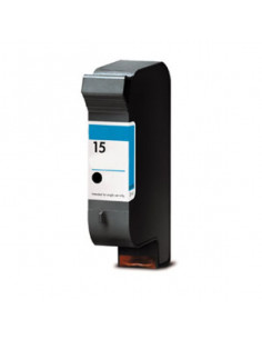 TINTA NEGRA HP Nº  15 RECICLADA