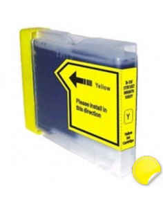 TINTA AMARILLA BROTHER LC980Y/LC1100Y RECICLADA