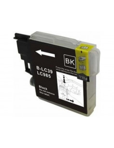 TINTA NEGRA BROTHER LC985 RECICLADA