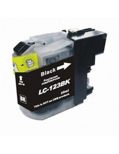 TINTA NEGRA BROTHER LC121BK LC123BK RECICLADO