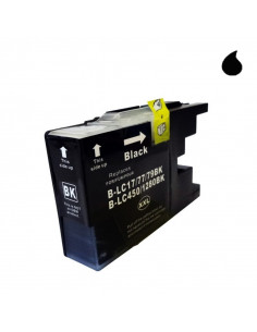 TINTA BROTHER LC1220/1240 XL NEGRO RECICLADA