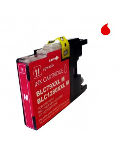 TINTA BROTHER LC1220/1240 XL MAGENTA RECICLADA
