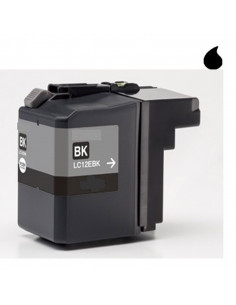 TINTA NEGRA BROTHER LC12EBK RECICLADO
