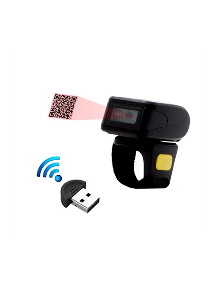 LECTOR BARRAS BT ESCANER ANILLO BLUETOOTH 1D 2D