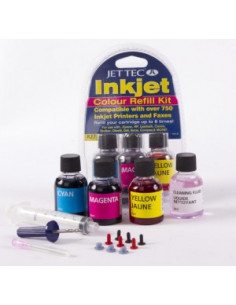 RECARGA TINTA TRES COLORES Y DISOLVENTE