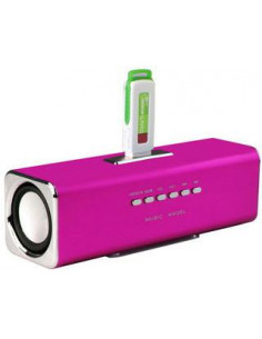 ALTAVOCES STEREO MP3 CUBE2 ROSAS