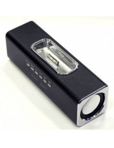 ALTAVOCES MP3 CUBE3 NEGRO IPHONE   CARGADOR  400MA